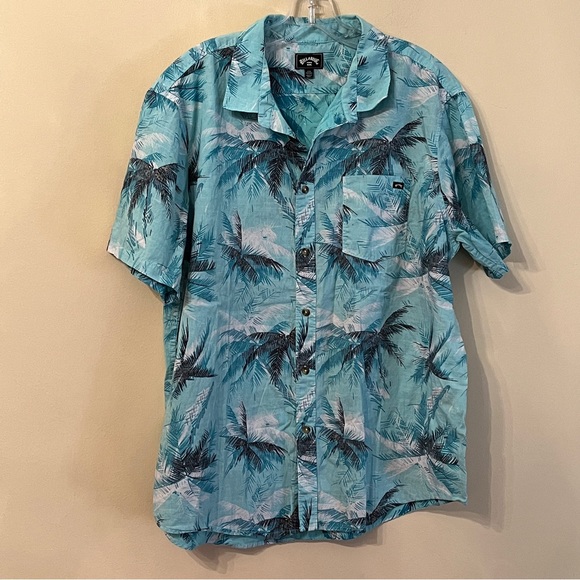 Billabong Hawaiian Button Down Shirt - Picture 1 of 5
